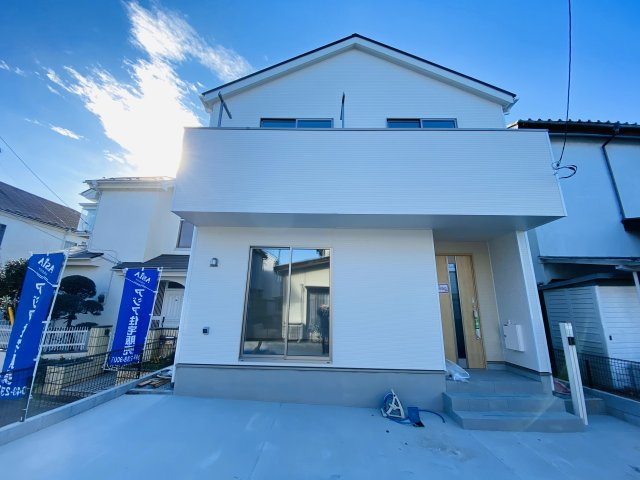 上尾市原市 第２４　新築戸建の外観|外観　完成間近です！