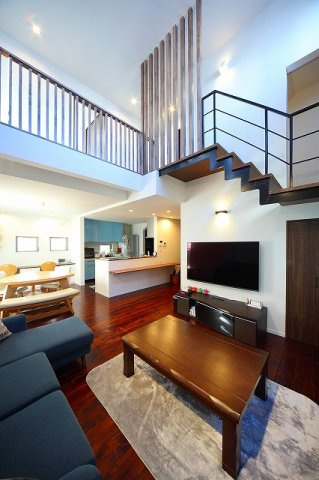 高知市南御座 中古戸建ての居間・リビング|2階リビング