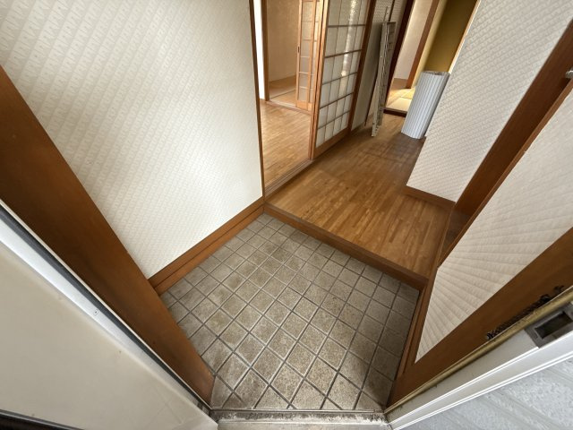 コーポ御立の玄関
