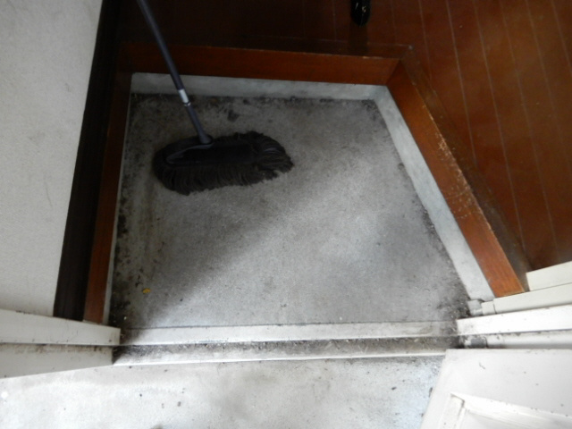 シラサギの玄関