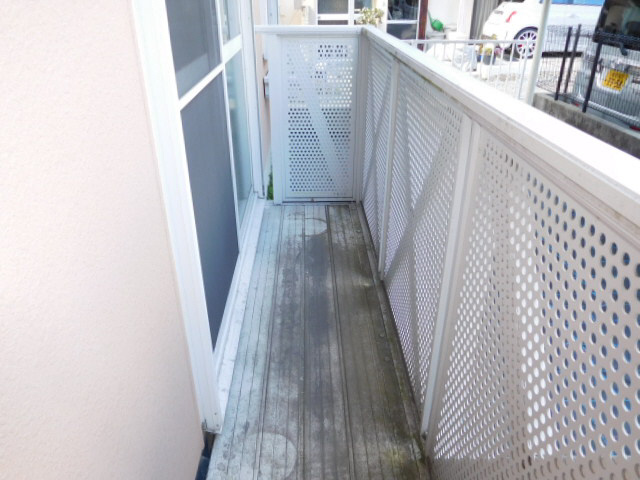 リヴァティー辻井のバルコニー