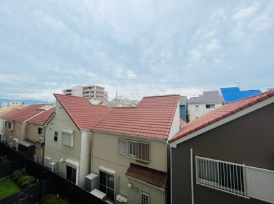 【展望】 | ビープレイスD棟 | バルコニーからの展望です。