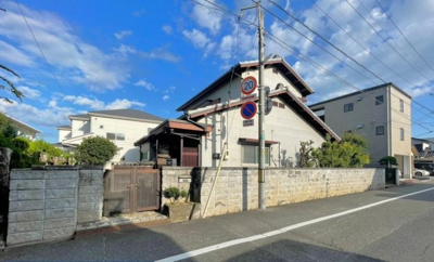 【前面道路含む現地写真】 | ☆南区泉田☆建築条件なし土地☆ | 建築条件無。現状建物がありますが、解体してのお引渡しです。確定測量後のお引渡しです。