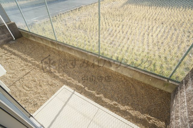 ヴィラソレアーダ中野　C棟のバルコニー