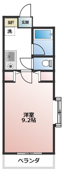 OSTクレスタの間取り|※ロフト付となります。