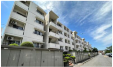 【外観】 | 西城住宅【仲介手数料無料】西城小学校　守山中学校 | リノベーション済み
保証付きマンションです