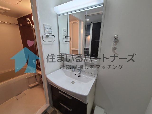 【洗面所】 | エルグランド久留米 | 脱衣スペースもあります