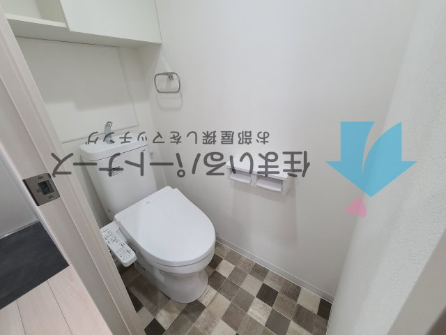 【トイレ】 | エルグランド久留米 | 落ち着いた色調のトイレです