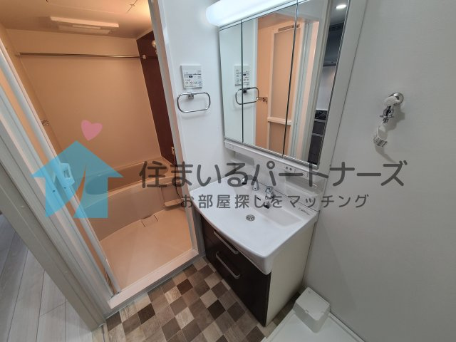 【洗面所】 | エルグランド久留米 | 使いやすい洗面所です