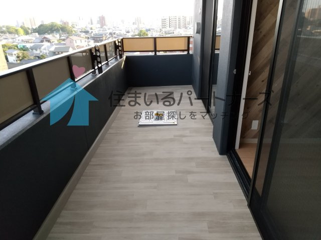 エルグランド久留米のバルコニー|陽当たり良好なバルコニーです