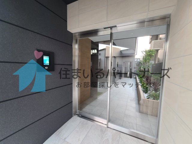 エルグランド久留米のエントランス|毎日通るエントランスはこのようになっています