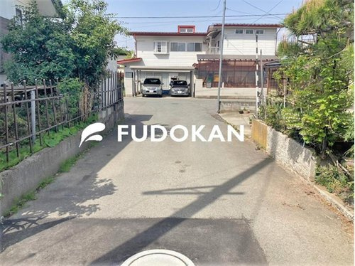 山形市鳥居ケ丘建売住宅【A棟】の前面道路含む現地写真|前面道路