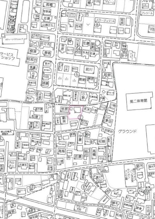 山形市鳥居ケ丘建売住宅【B棟】の地図|現地案内図