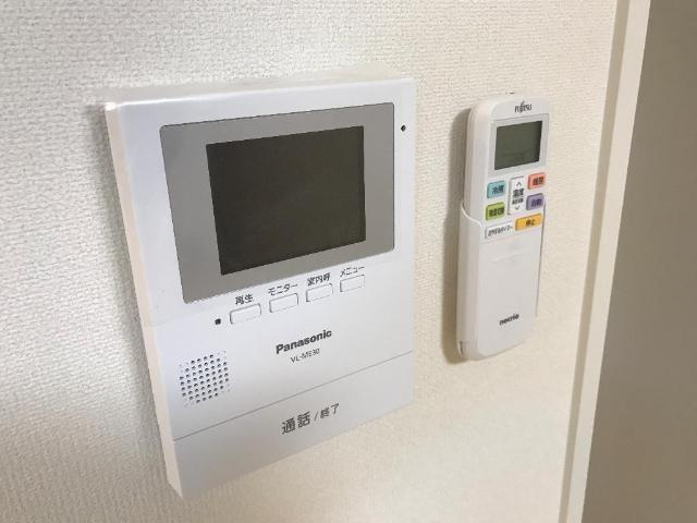 プラテリアのセキュリティ|カメラ付インターホン