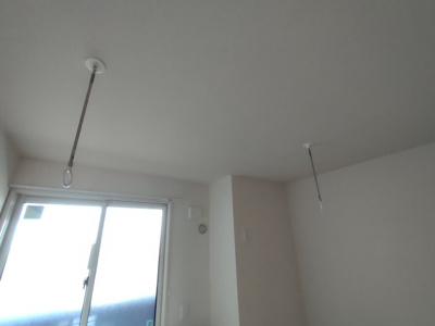 【その他】 | セピアコートA館 | 室内物干し設備です