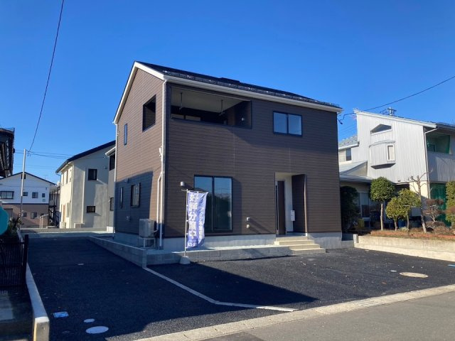 天童市交り江建売住宅第4【1号棟】の外観パース|1号棟外観写真。早期予約受付中！