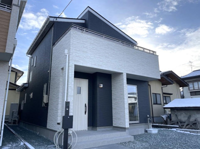 【外観】 | 天童市老野森建売住宅【2号棟】 | 2号棟外観写真。早期予約受付中！