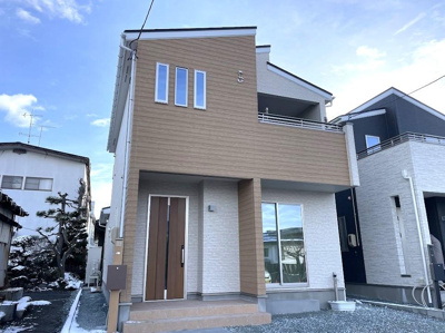 【外観】 | 天童市老野森建売住宅【2号棟】 | 1号棟完成予想図