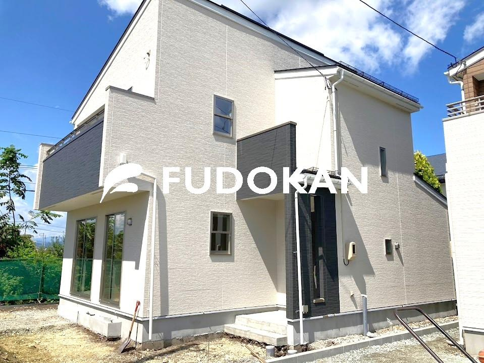 東根市神町中央建売住宅【6号棟】の外観|3号棟外観写真。内覧可能です。