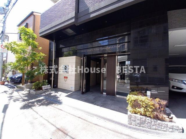 グランカリテ神戸ハーバーランド前の外観パース