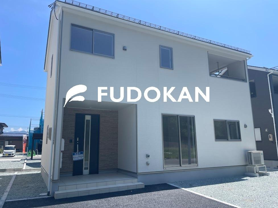 東根市若木建売住宅【3号棟】の外観|3号棟外観写真。内覧可能です。