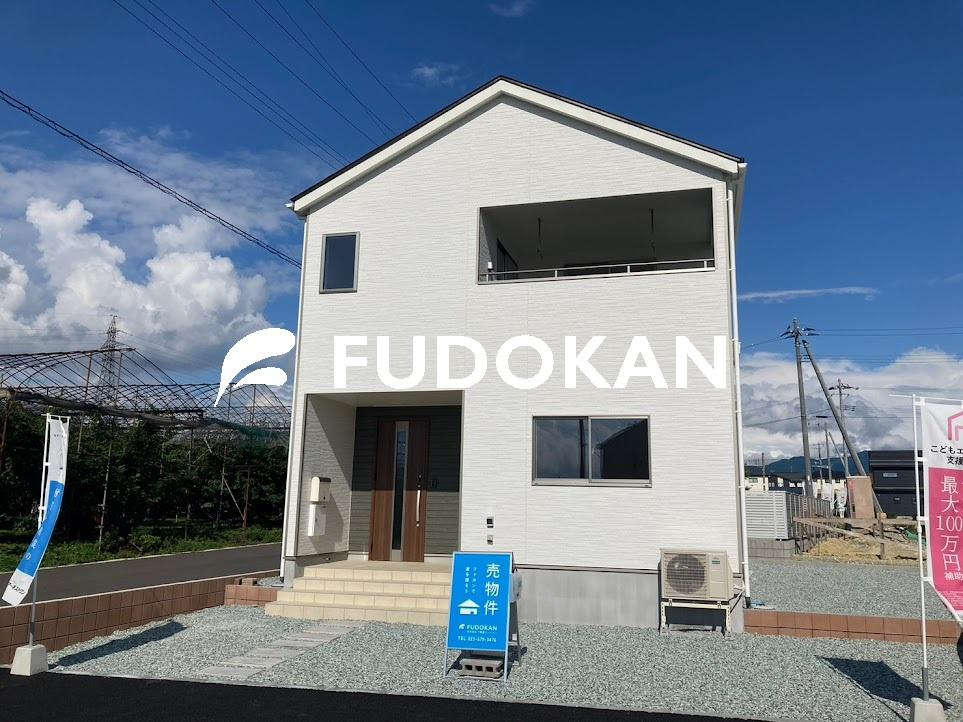 東根市神町西建売住宅第11【1号棟】の外観|２号棟現地外観写真。ご予約受付中！