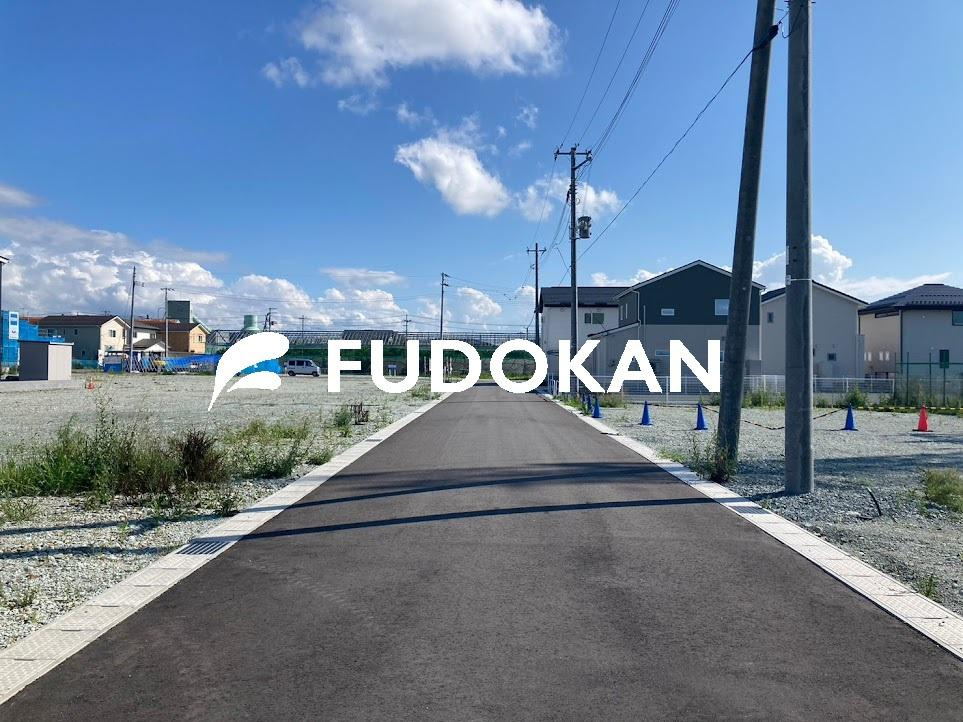 東根市神町西建売住宅第11【1号棟】の周辺|前面道路になります。