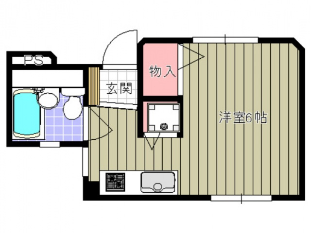 マルサンビルの間取り