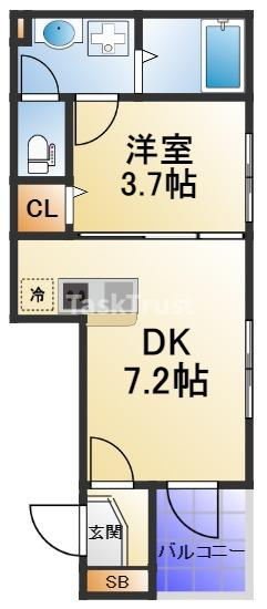 【間取り】 | グランデュール新森