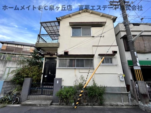 深井清水町貸家の外観