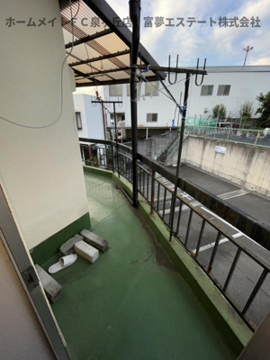 【バルコニー】 | 深井清水町貸家