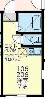 【間取り】 | ユナイト富士見アントワーヌ