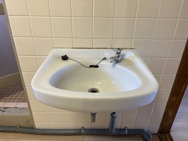 ゆめさきコーポの洗面所