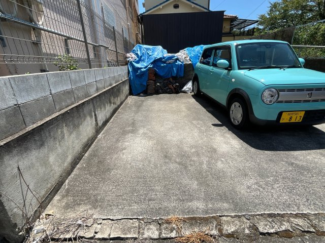 ゆめさきコーポの駐車場
