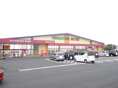 【周辺】 | グリーンホーム | ドラッグストアモリ田布施店まで350m