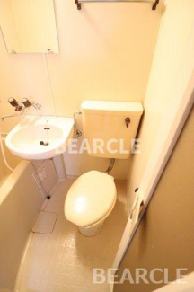 【トイレ】 | ハイツわかくさ | 落ち着いたトイレです