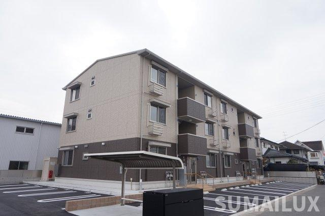 熊本市南区江越２丁目のアパートの外観