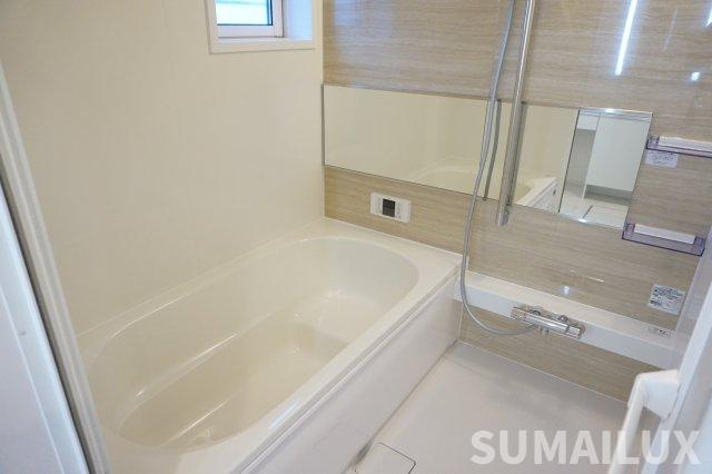 熊本市南区江越２丁目のアパートの浴室