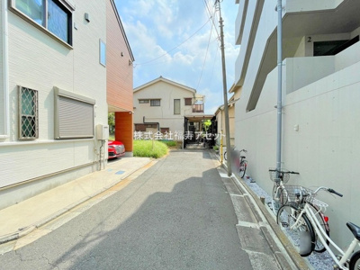 【前面道路含む現地写真】 | 葛飾区金町三丁目　新築戸建て