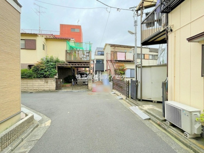 【前面道路含む現地写真】 | 葛飾区高砂六丁目　新築戸建て