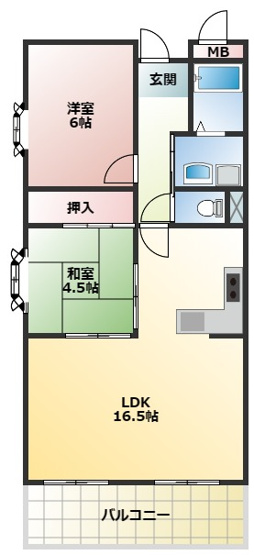 【間取り】 | カサベルデ星ノ森