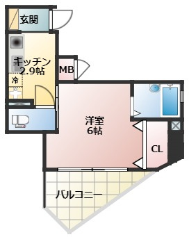 【間取り】 | サンシャルム万代