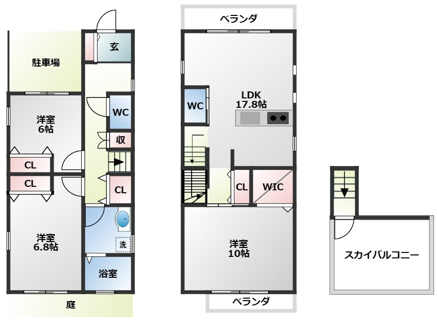 南花園２丁目戸建て