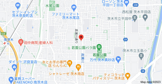 ヴィラ貴瀬2号館の地図