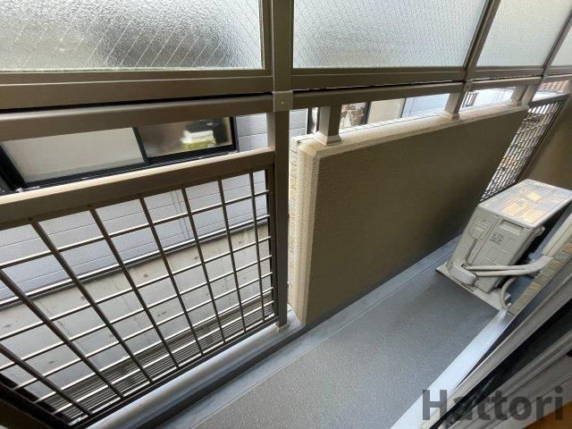 ルグラン弐番館のバルコニー