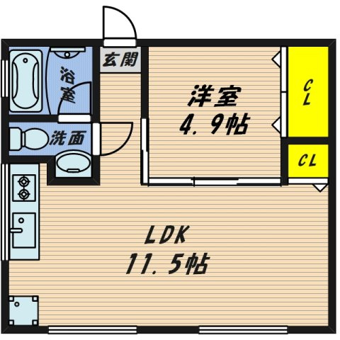 【間取り】 | HGTコート今福