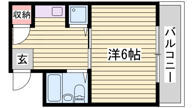 メゾンシンセイの間取り
