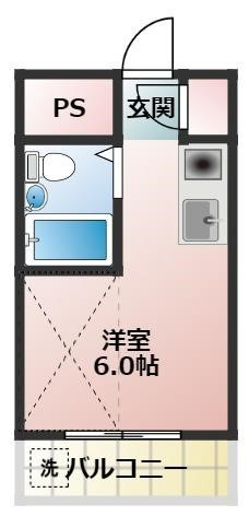 【間取り】 | ハイツ多米Ⅰ番館