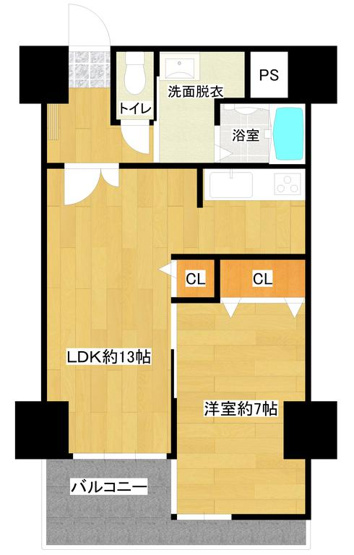 【間取り】 | カワサキビル