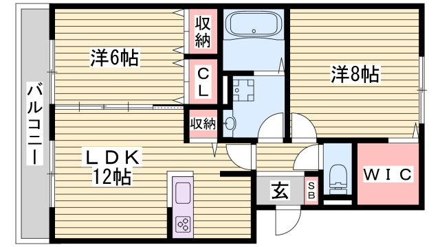サンライズミナミの間取り